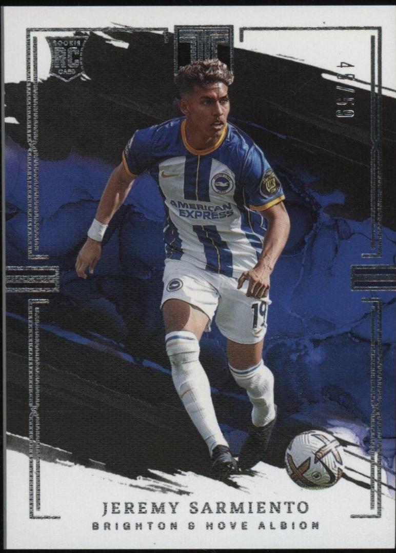 Jeremy Sarmiento #43 Soccer Cards 2022 Panini Impeccable Premier League
