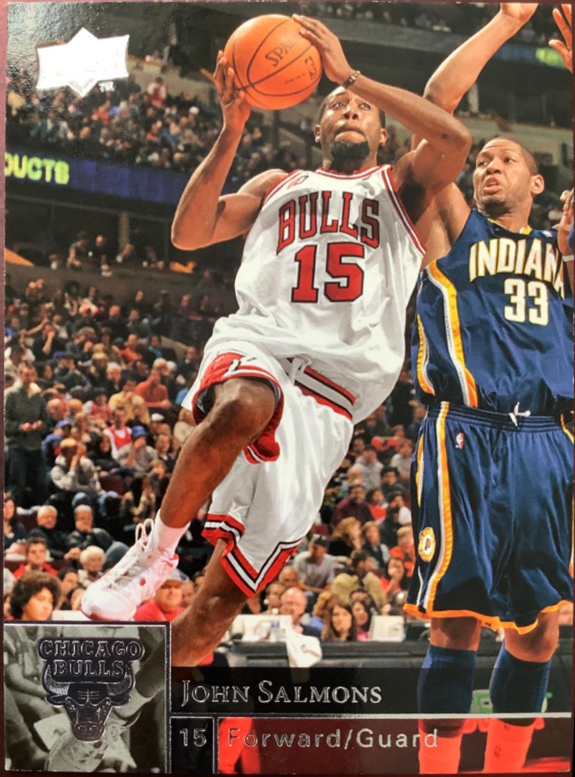 John Salmons #24 Basketball Cards 2009 Upper Deck