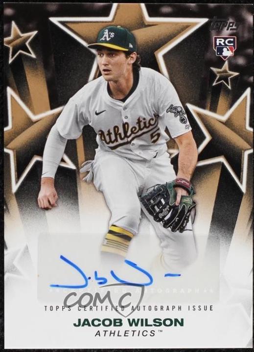 Jacob Wilson [Gold] #BSA-JWI Prices | 2025 Topps Baseball Stars ...