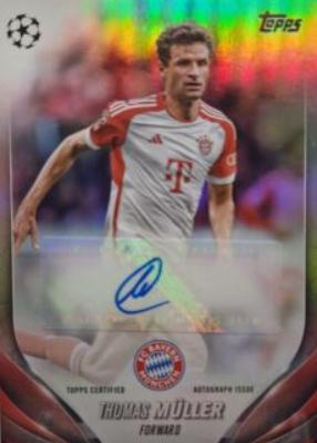 Thomas Muller #A-TM Soccer Cards 2023 Topps UEFA Club Autograph