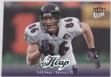 Todd Heap #15 Football Cards 2007 Ultra