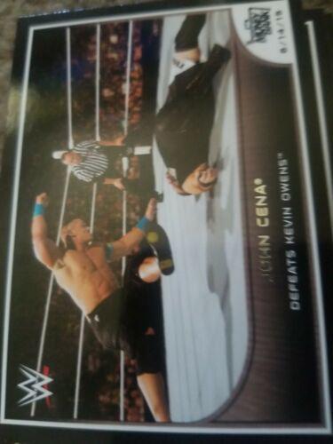 John Cena #46 Wrestling Cards 2016 Topps WWE Road to Wrestlemania