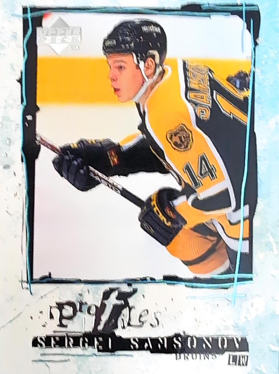 Sergei Samsonov #P13 Hockey Cards 1998 Upper Deck Profiles