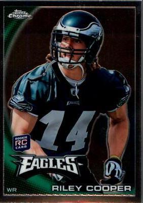 Riley Cooper #C103 Football Cards 2010 Topps Chrome