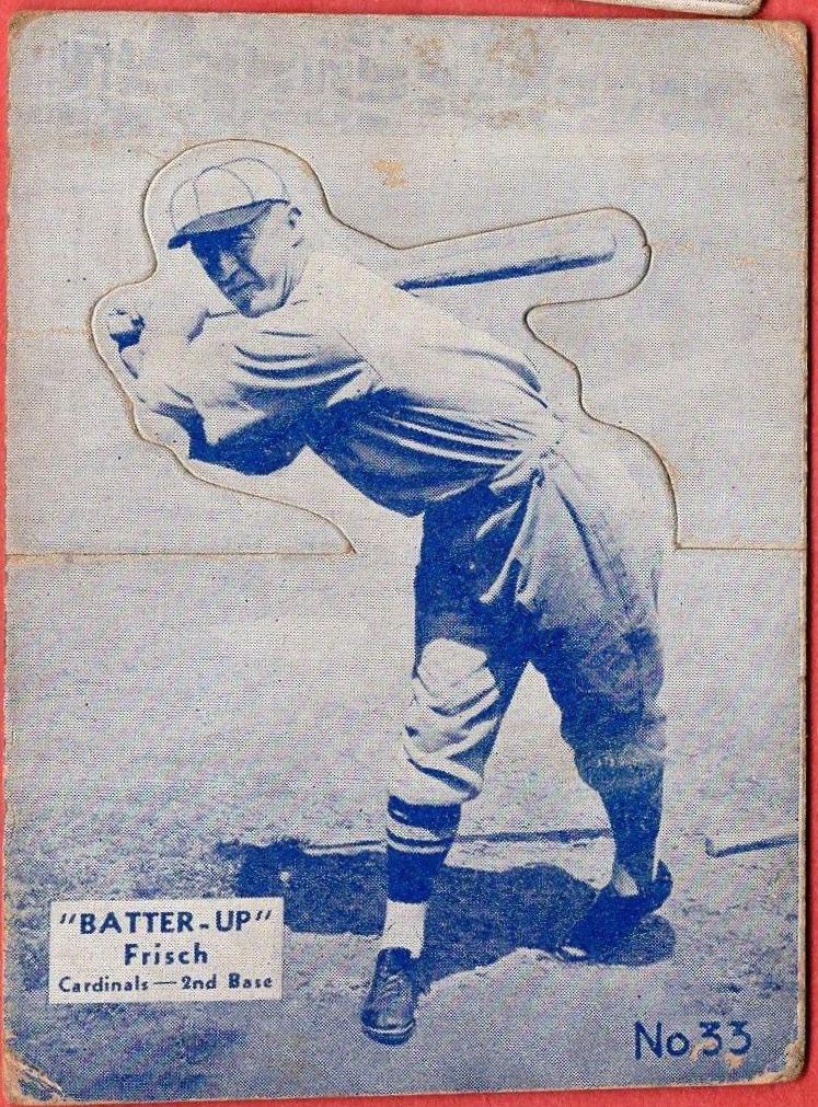 Frankie Frisch #33 Baseball Cards 1934 Batter Up