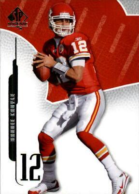 Brodie Croyle #40 Football Cards 2008 SP Authentic