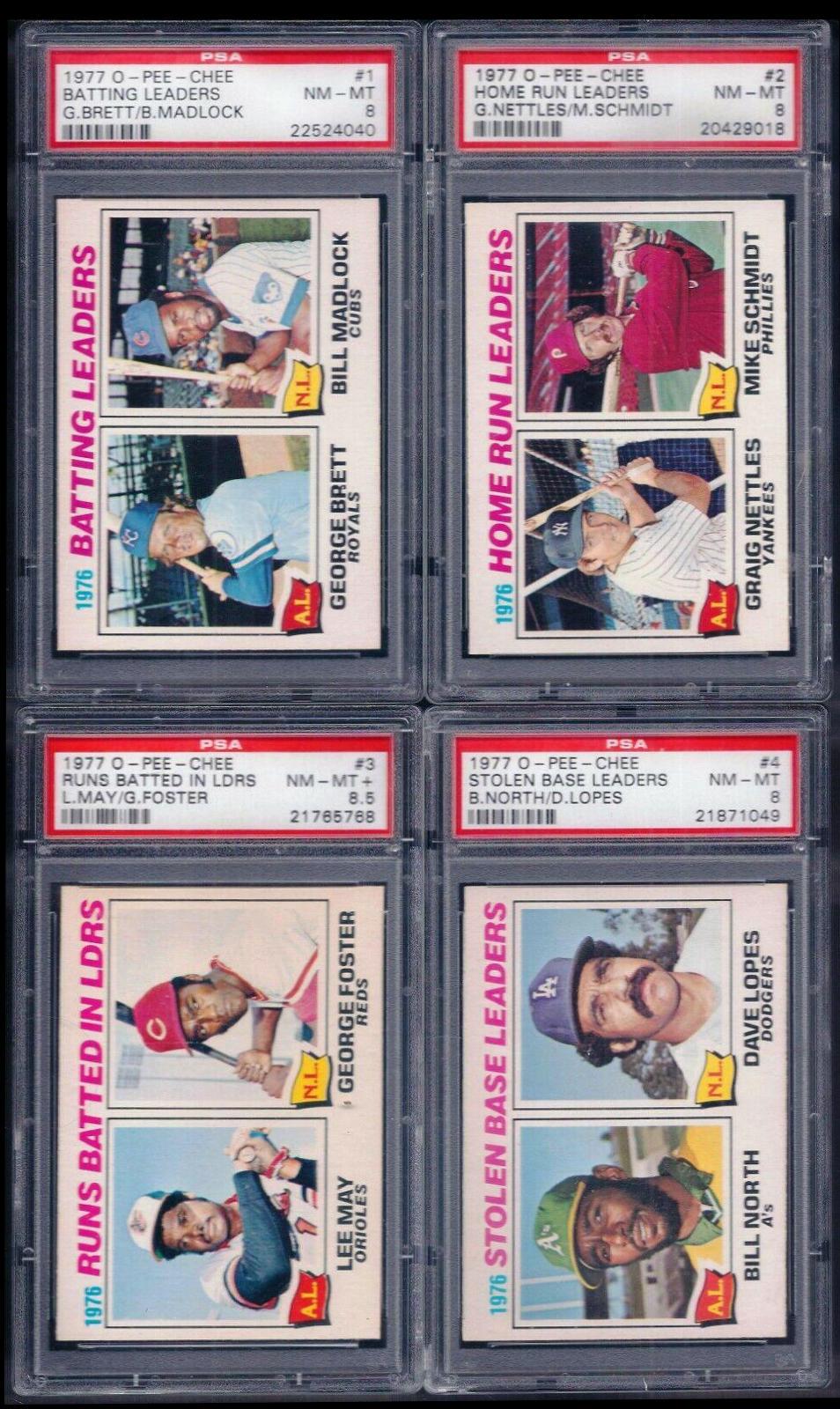 Dave Lopes #4 Baseball Cards 1976 O Pee Chee
