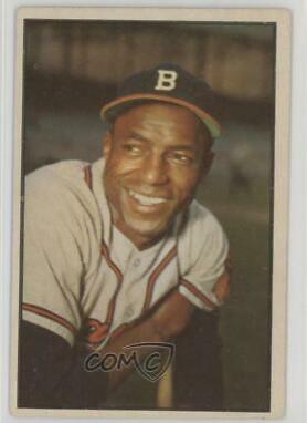 Sam Jethroe #3 Baseball Cards 1953 Bowman Color