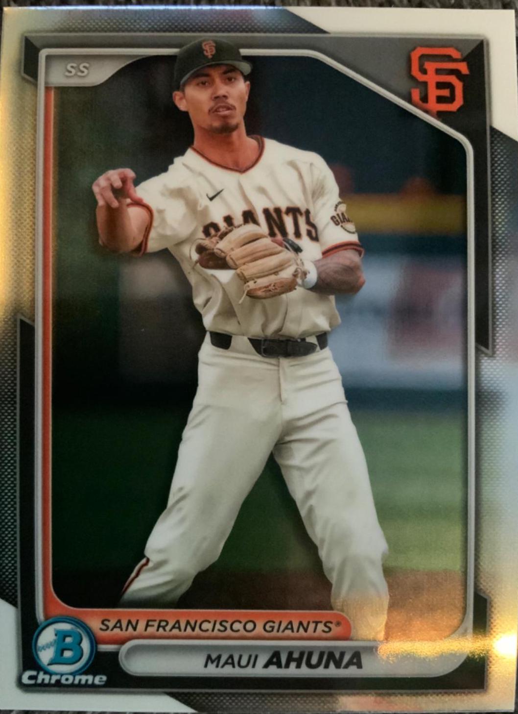Maui Ahuna #BCP-26 Baseball Cards 2024 Bowman Chrome Prospects