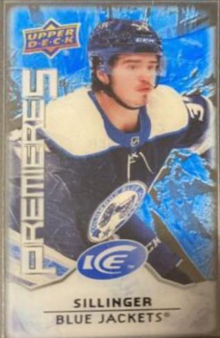 Cole Sillinger #MI-22 Hockey Cards 2021 Upper Deck Ice Premieres Mini