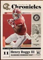 Henry Ruggs III #4 Football Cards 2020 Panini Chronicles Draft Picks
