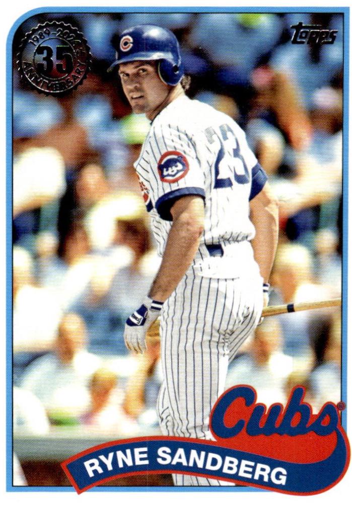 Ryne Sandberg #89B-49 2024 Topps 1989 35th Anniversary Series One Baseball