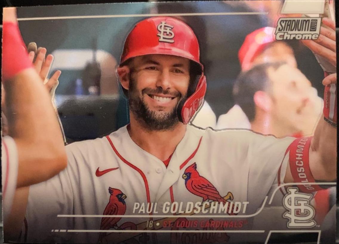 Paul Goldschmidt #158 2022 Stadium Club Chrome Baseball