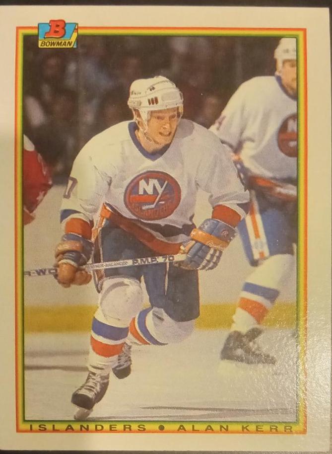 alan kerr #118 Hockey Cards 1990 Bowman