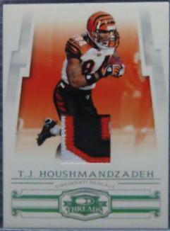 T.J. Houshmandzadeh #13 Football Cards 2007 Panini Donruss Threads