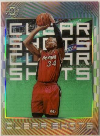 Ray Allen #3 Basketball Cards 2019 Panini Illusions Clear Shots