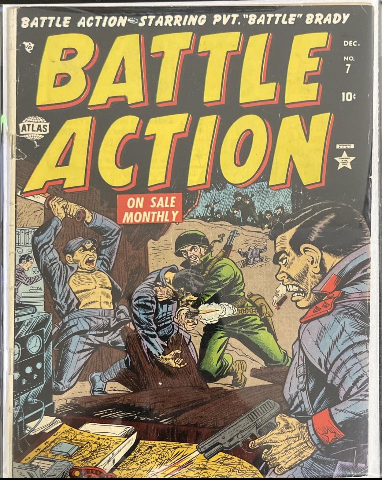 Battle Action #7 (1952) Comic Books Battle Action