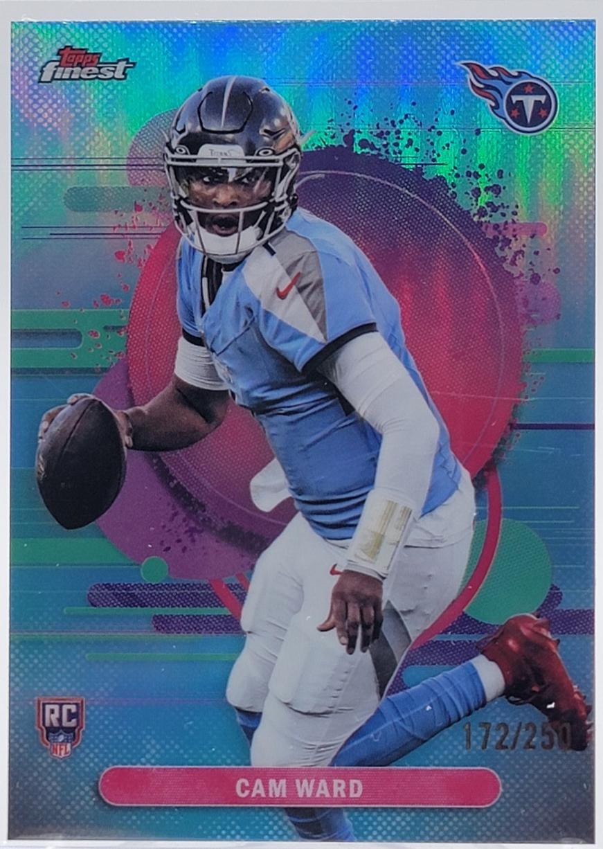 Cam Ward [Sky Blue Refractor] #101