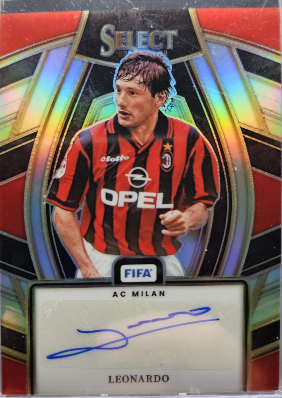 Leonardo #SS-L Soccer Cards 2023 Panini Select FIFA Select Signature