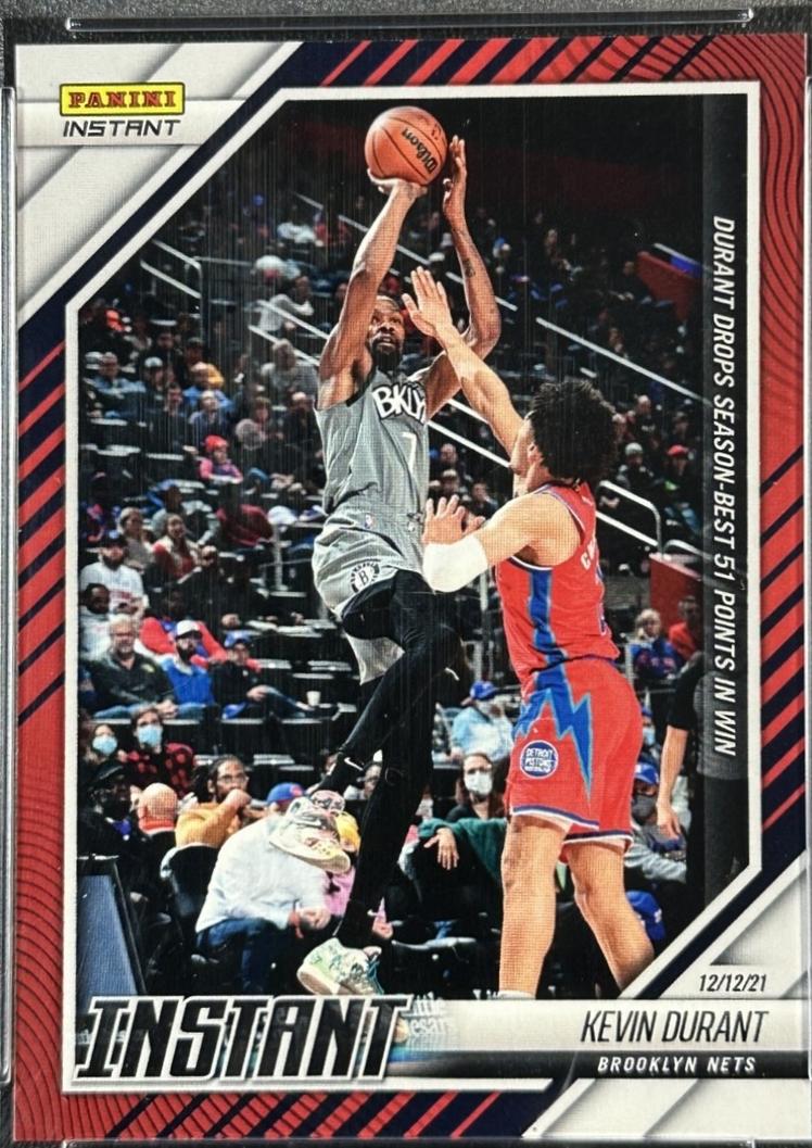 Kevin Durant #59 2021 Panini Instant NBA