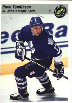 Dave Tomlinson #12 Hockey Cards 1993 Classic Pro Prospects