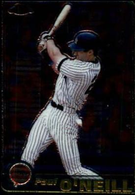 Paul O'Neill #21 Baseball Cards 2001 Topps Chrome