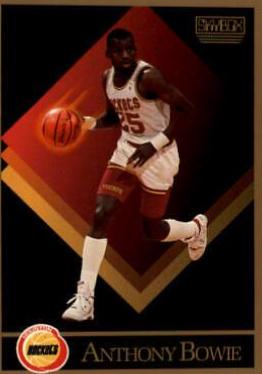 Anthony Bowie #105 Basketball Cards 1990 Skybox