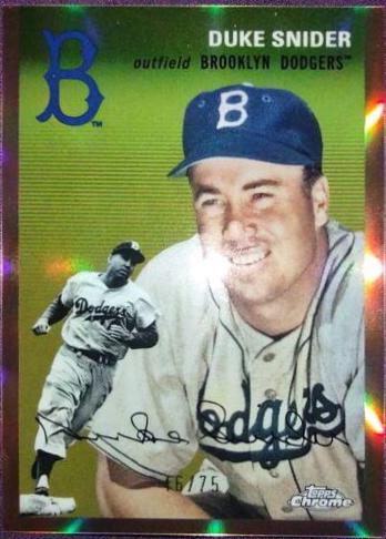 Duke Snider [Rose Gold Refractor] #405