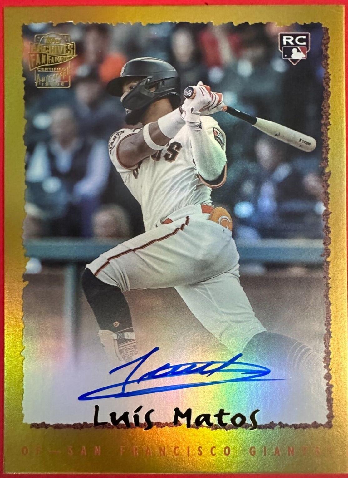 Luis Matos [Gold] #95FF-LM