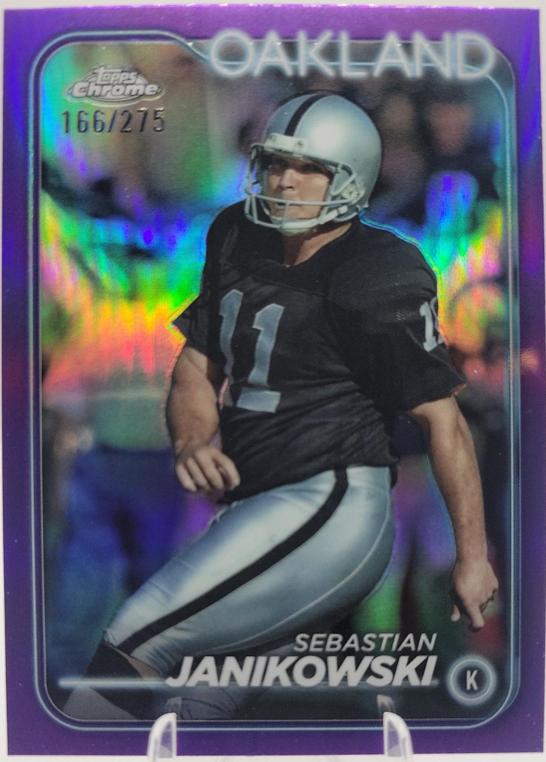 Sebastian Janikowski [Purple Refractor] #154