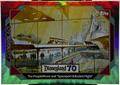 The PeopleMover and Spaceport & Rocket Flight [Rainbow Foil] | 2025 Topps Disneyland 70th Anniversary