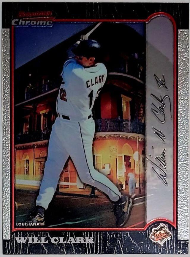 Will Clark #257 1999 Bowman Chrome International Baseball