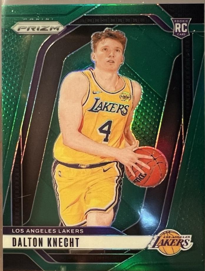 2024 Panini Prizm Dalton Knecht [Green] #238 card