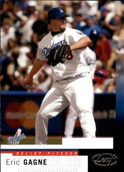 Eric Gagne #143 Baseball Cards 2004 Leaf