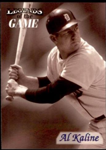 Al Kaline #13 Baseball Cards 1998 Sports Illustrated Then & Now