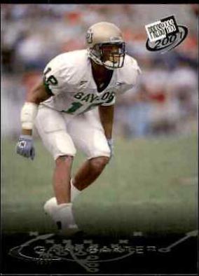 Gary Baxter #43 2001 Press Pass Football