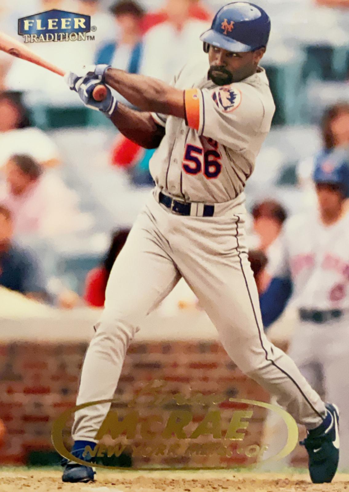 Brian McRae #60 Baseball Cards 1998 Fleer Tradition