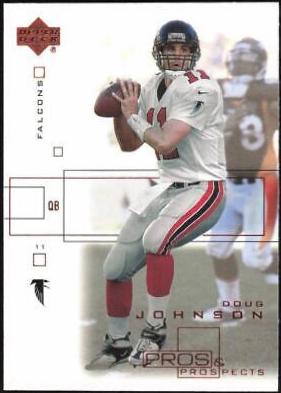 Doug Johnson #4 Football Cards 2001 Upper Deck Pros & Prospects