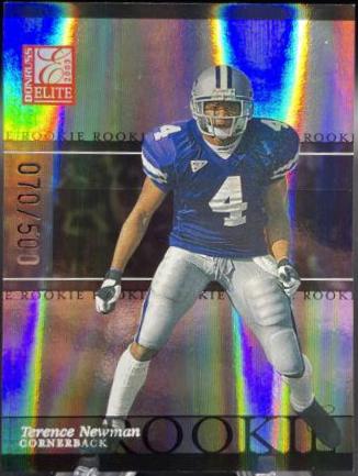 Terence Newman #196 2003 Panini Donruss Elite Football