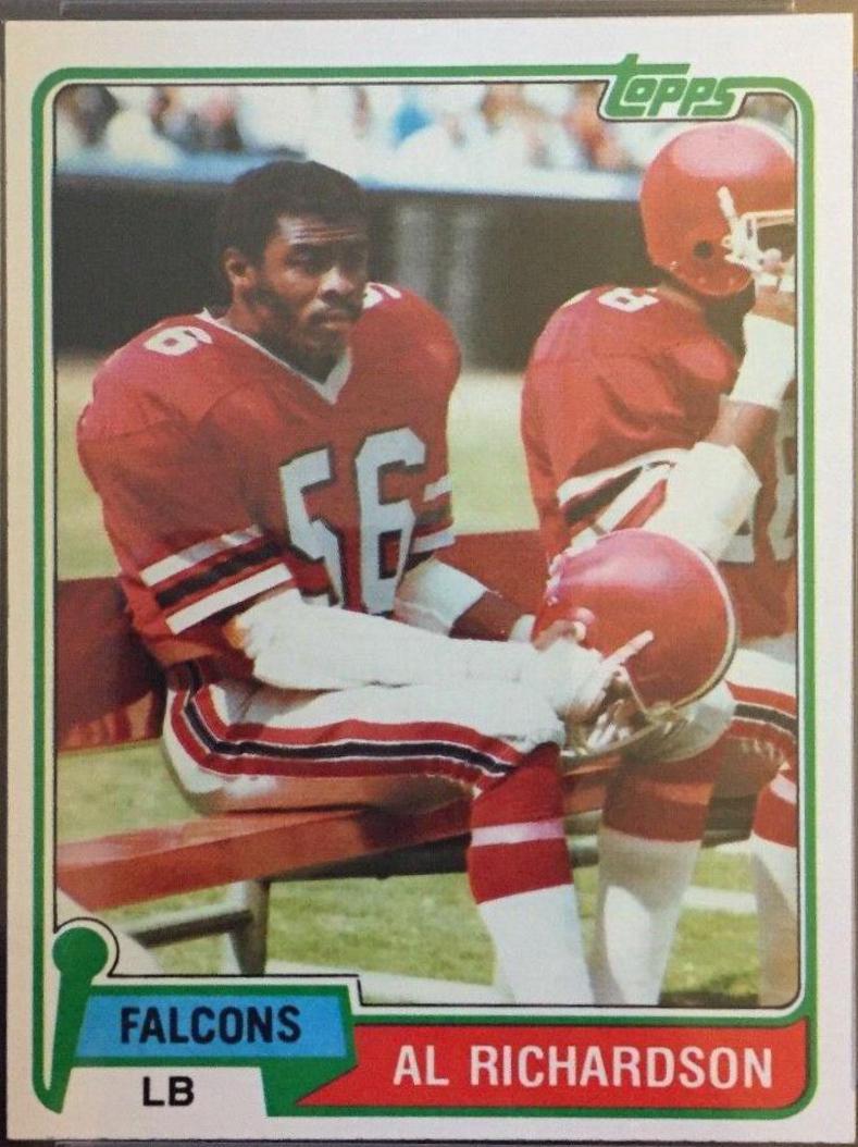 Al Richardson #292 Football Cards 1981 Topps