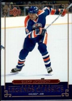 Glenn Anderson #25 Hockey Cards 2004 Upper Deck Legends Classics