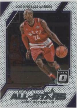 Kobe Bryant #26 Basketball Cards 2017 Panini Donruss Optic All-Stars