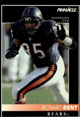 Richard Dent #20 Football Cards 1992 Pinnacle