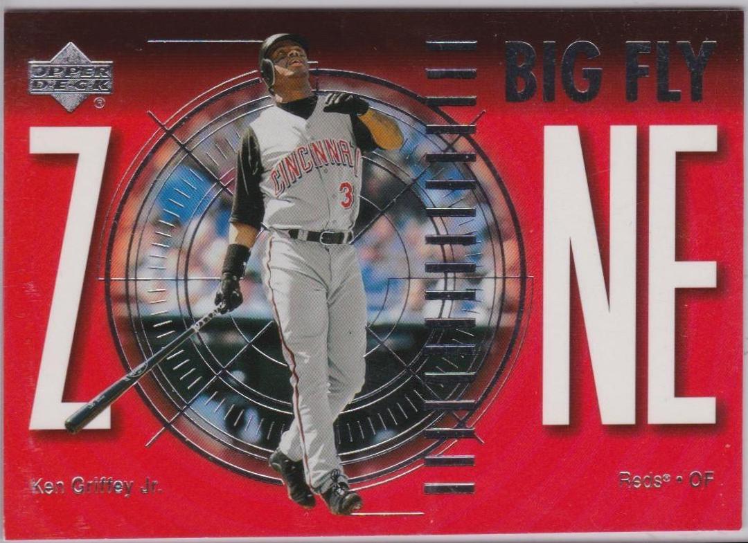 Ken Griffey Jr #3 Baseball Cards 2002 Upper Deck Big Fly Zone