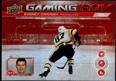 Sidney Crosby #GFOV-18 Hockey Cards 2024 Upper Deck Gaming FOV