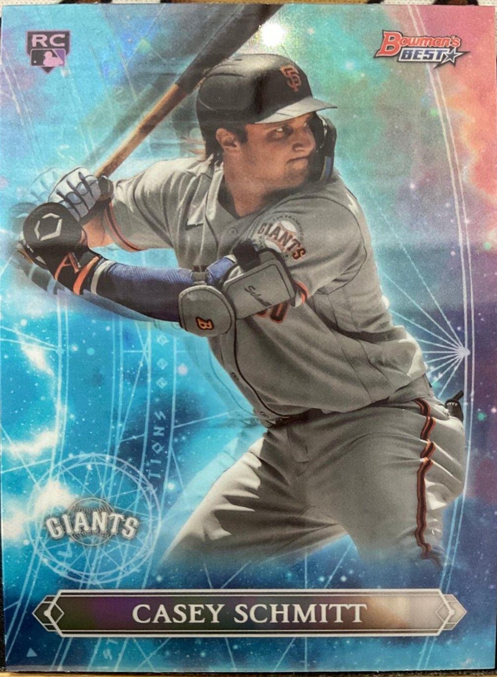Casey Schmitt #AP-24 Baseball Cards 2023 Bowman's Best Astral Projections