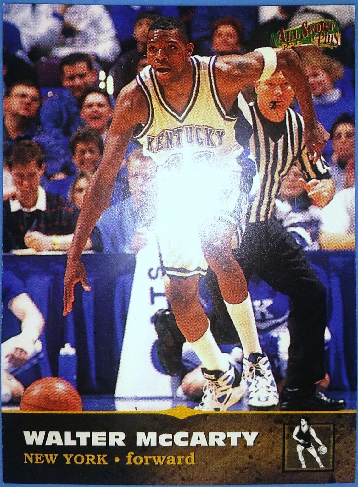 Walter McCarty #115 Basketball Cards 1996 Score Board Draft Day