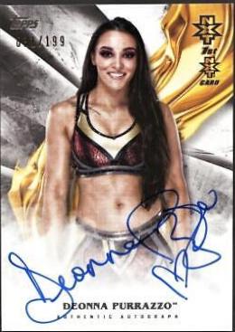 Deonna Purrazzo #A-DP Wrestling Cards 2019 Topps WWE Undisputed Autographs