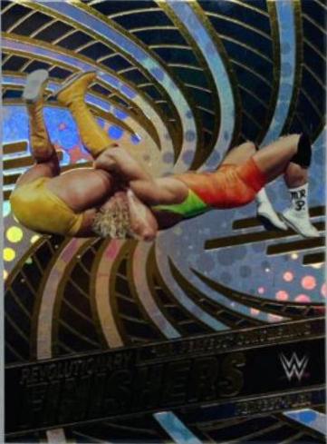 Mr. Perfect' Curt Hennig #6 Wrestling Cards 2023 Panini Revolution WWE Revolutionary Finishers