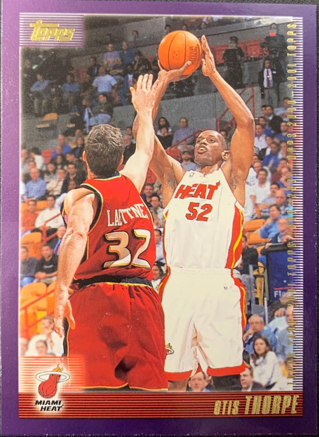 Otis Thorpe #29 Basketball Cards 2000 Topps